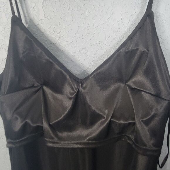 Sue Wong Nocturne Black Beaded Sequin Floral Long Evening Gown Size 8 Formal - Picture 11 of 17